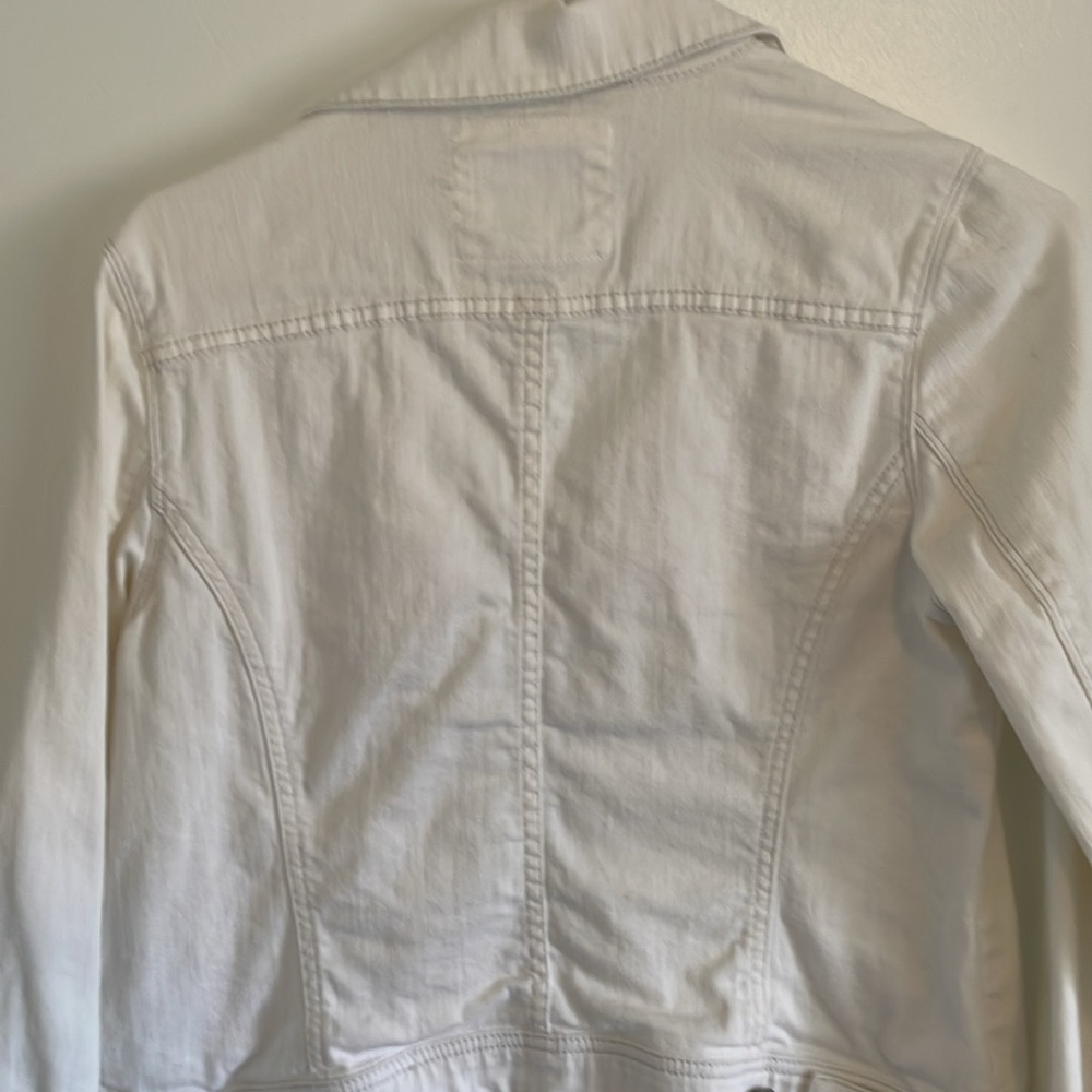 White Jean jacket - Picture 3 of 3